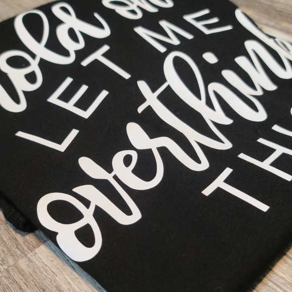 Womens Humor Black Tshirt - Picture 3 of 5